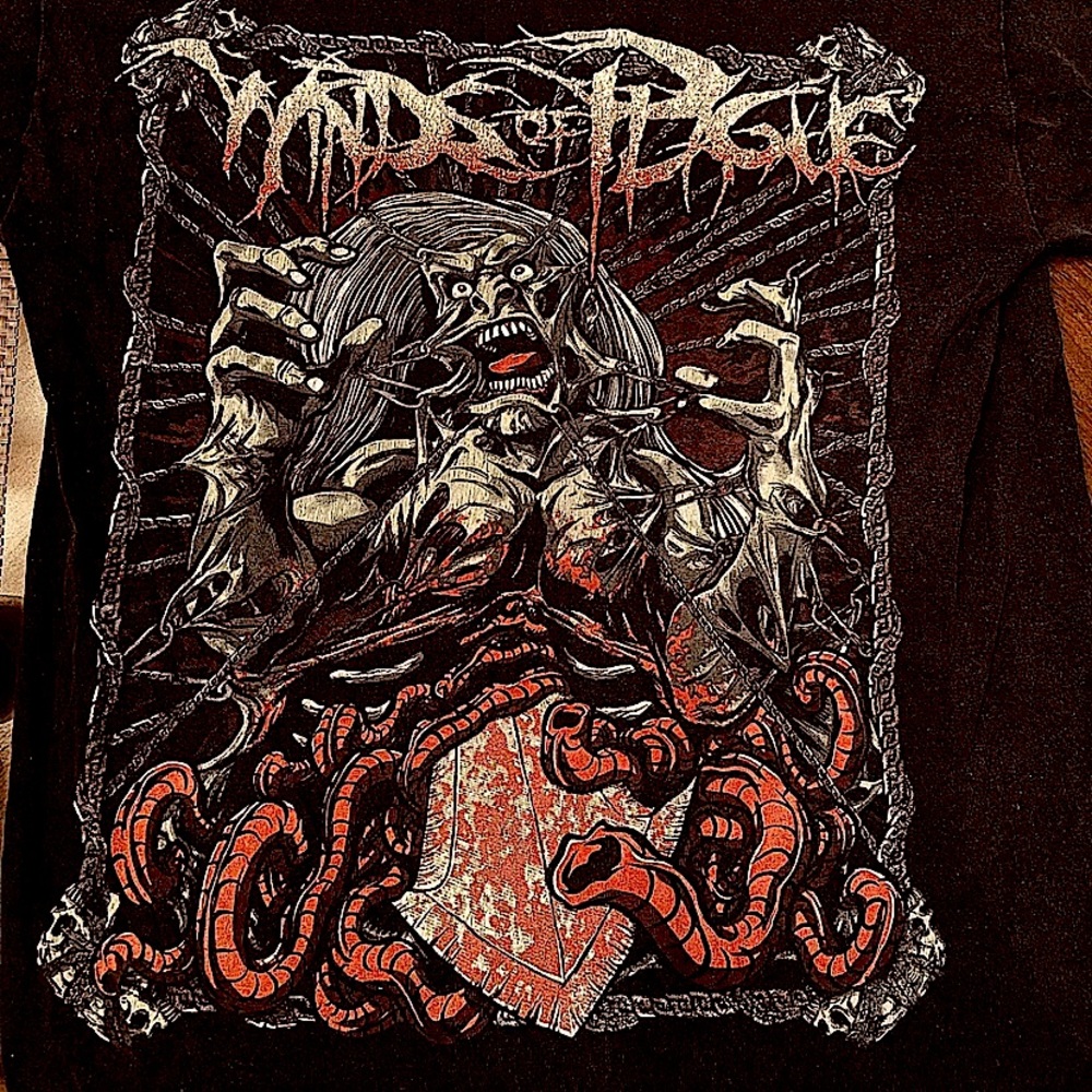 🧨 "WINDS OF PLAGUE” BAND T-SHIRT (SEND ANY OFFERS OVER $13‼️) 🧨 - Picture 2 of 6